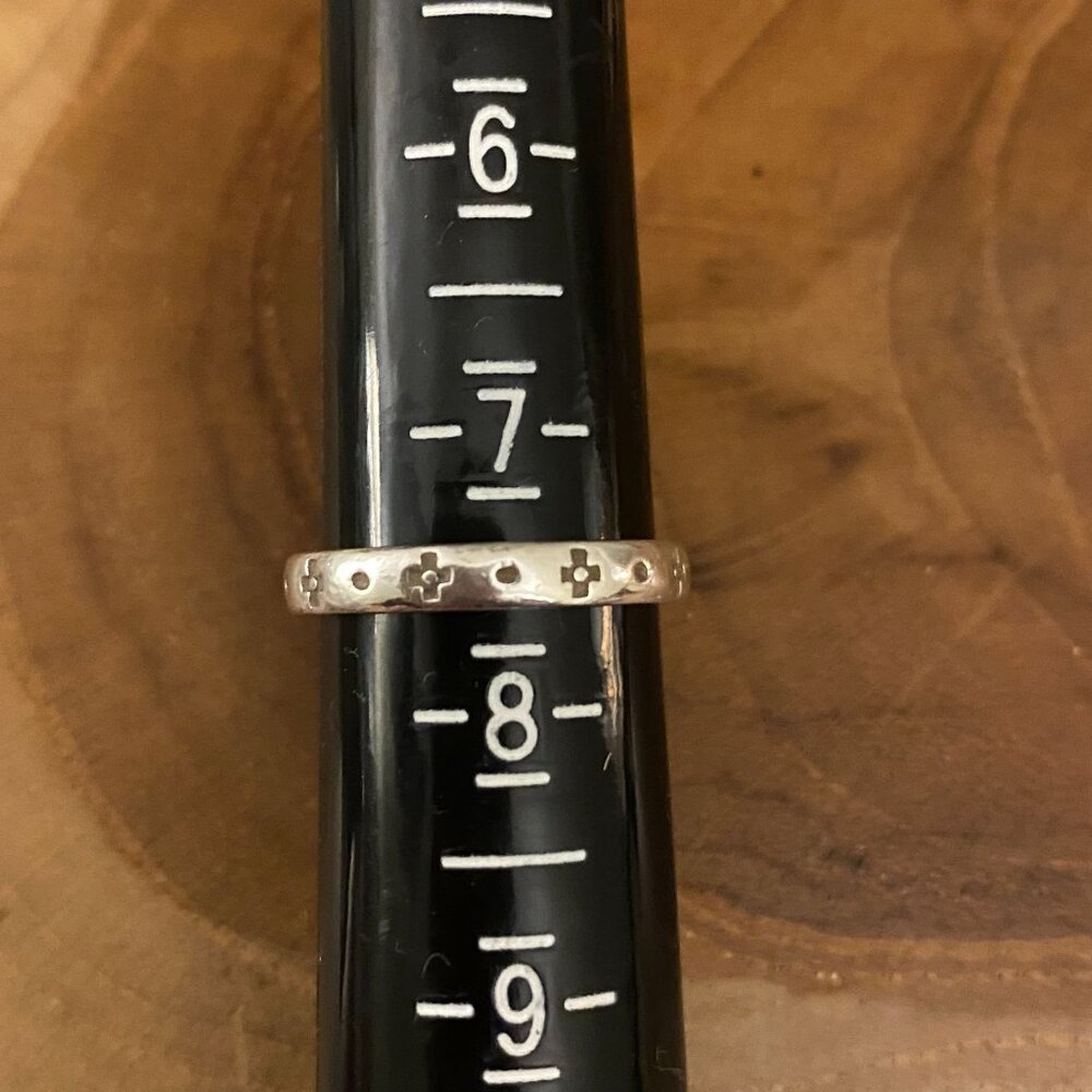 Retired James Avery Stackable Cross Ring, Size 7.… - image 2